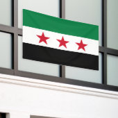 Banderoles Drapeau de la Syrie (Bâtiment extérieur)