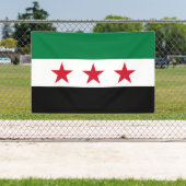Banderoles Drapeau de la Syrie (Insitu)
