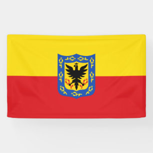 Banderoles Drapeau de la ville de Bogota Symbole Colombie