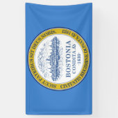 Banderoles Drapeau de la ville de Boston (Massachusetts) (Vertical)