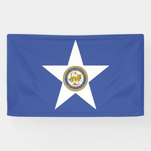 Banderoles Drapeau de la ville de Houston (Texas)