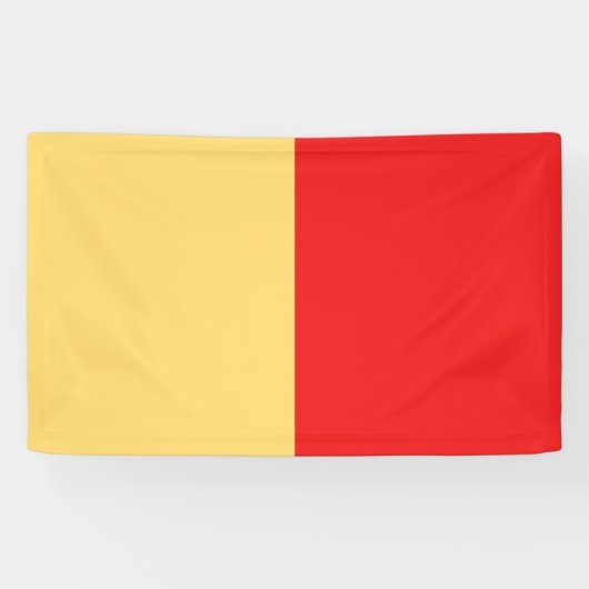 Banderoles drapeau de la ville de Naples symbole italie napol (Horizontal)