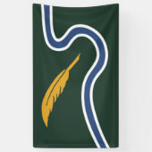 Banderoles Drapeau de la ville de Northampton (Massachusetts, (Vertical)