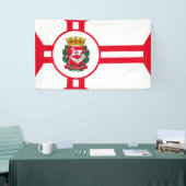 Banderoles Drapeau de la ville de São Paulo (Salon professionnel)