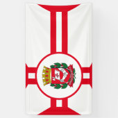 Banderoles Drapeau de la ville de São Paulo (Vertical)