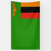 Banderoles Drapeau de la Zambie (Vertical)