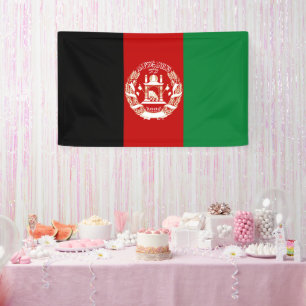 Banderoles Drapeau de l'Afghanistan