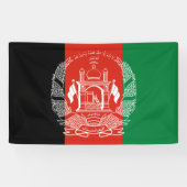 Banderoles Drapeau de l'Afghanistan (Horizontal)