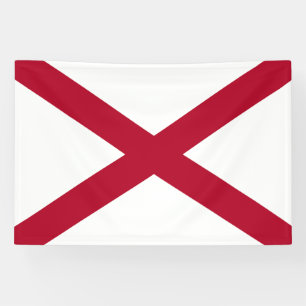 Banderoles Drapeau de l'Alabama