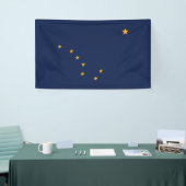 Banderoles Drapeau de l'Alaska (Salon professionnel)