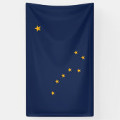 Banderoles Drapeau de l'Alaska (Vertical)