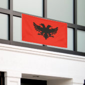 Banderoles Drapeau de l'Albanie (Bâtiment extérieur)