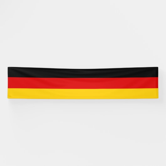 Banderoles Drapeau de l'Allemagne (Horizontal)
