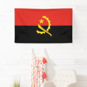 Banderoles Drapeau de l'Angola (En situation)