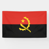 Banderoles Drapeau de l'Angola (Horizontal)