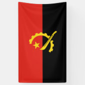 Banderoles Drapeau de l'Angola (Vertical)