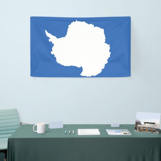 Banderoles Drapeau de l'Antarctique (Salon professionnel)
