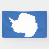 Banderoles Drapeau de l'Antarctique (Horizontal)