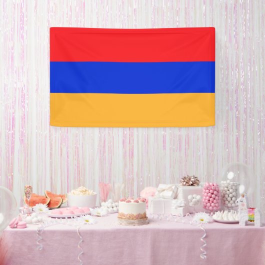 Banderoles Drapeau de l'Arménie (Fête)