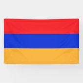 Banderoles Drapeau de l'Arménie (Horizontal)