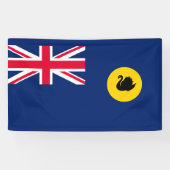 Banderoles Drapeau de l'Australie-Occidentale (Horizontal)
