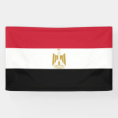 Banderoles Drapeau de l'Égypte (Horizontal)