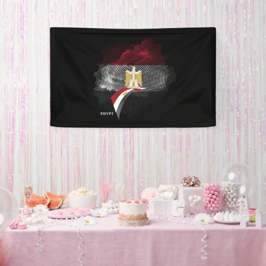 Banderoles Drapeau de l'Égypte (Fête)