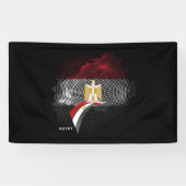 Banderoles Drapeau de l'Égypte (Horizontal)