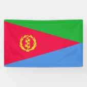 Banderoles Drapeau de l'Érythrée (Horizontal)