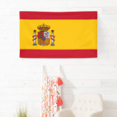 Banderoles Drapeau de l'Espagne (En situation)