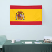 Banderoles Drapeau de l'Espagne (Salon professionnel)