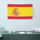 Banderoles Drapeau de l'Espagne (Salon professionnel)