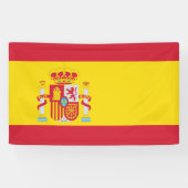 Banderoles Drapeau de l'Espagne (Horizontal)
