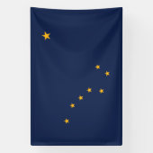 Banderoles Drapeau de l'État d'Alaska (Verticale)