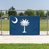 Banderoles Drapeau de l'État de Caroline du Sud (Insitu)