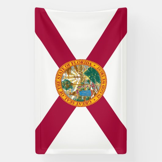 Banderoles Drapeau de l'État de Floride (Verticale)