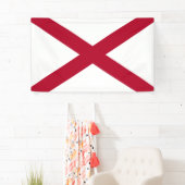 Banderoles Drapeau de l'état de l'Alabama (En situation)