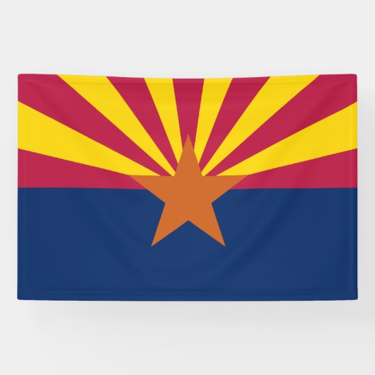 Banderoles Drapeau de l'État de l'Arizona (Horizontal)