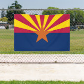 Banderoles Drapeau de l'État de l'Arizona (Insitu)