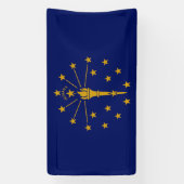 Banderoles Drapeau de l'État de l'Indiana (Verticale)