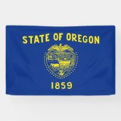 Banderoles Drapeau de l'État de l'Oregon (Horizontal)