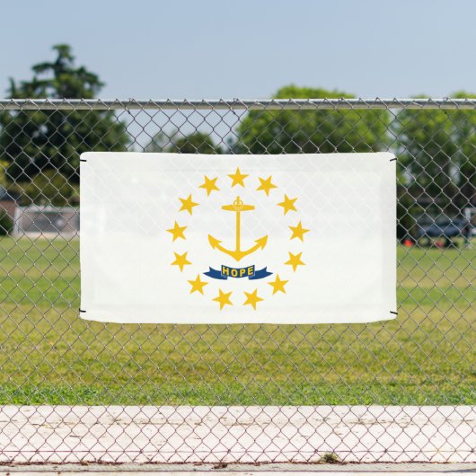 Banderoles Drapeau de l'État de Rhode Island (Insitu)