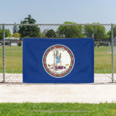Banderoles Drapeau de l'État de Virginie (Insitu)
