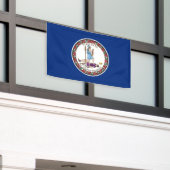 Banderoles Drapeau de l'État de Virginie (Bâtiment extérieur)