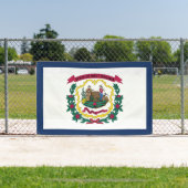 Banderoles Drapeau de l'État de Virginie occidentale (Insitu)