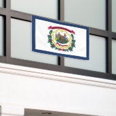 Banderoles Drapeau de l'État de Virginie occidentale (Bâtiment extérieur)