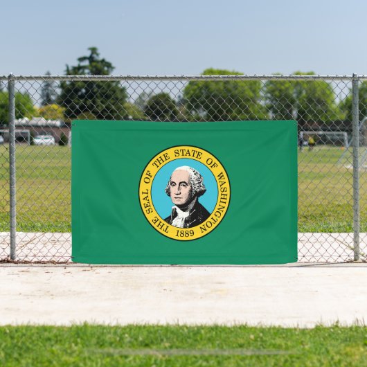 Banderoles Drapeau de l'État de Washington (Insitu)