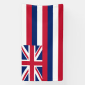 Banderoles Drapeau de l'État d'Hawaii (Verticale)