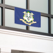 Banderoles Drapeau de l'État du Connecticut (Bâtiment extérieur)