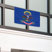 Banderoles Drapeau de l'État du Dakota du Nord (Bâtiment extérieur)